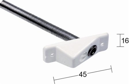 Habo 1521-5 Persiennsnörledare 2-pack, Fönster