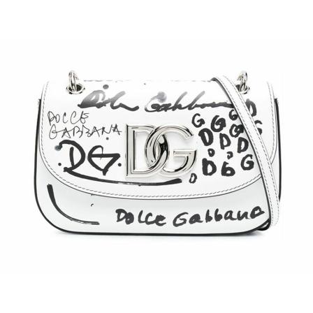 Dolce & Gabbana, Cross Body Bags Wit, Dames, Maat:ONE Size