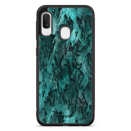 Bjornberry Skal Samsung Galaxy A20e - Grön Kristall