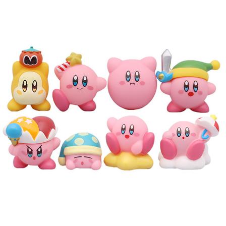 8 kpl Nintendo Kirby -toimintahahmolahjapaketti, lasten nukke 8 kpl