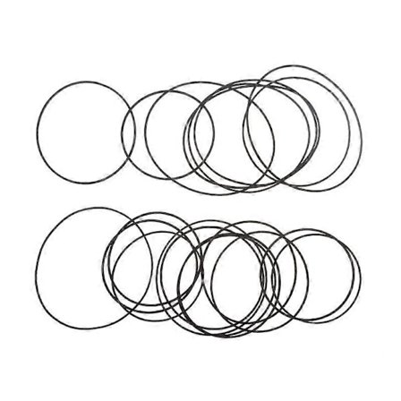 Gummiband 1mm bredd 70-100mm Nytt för Bandspelare CDROM Videomaskiner Walkman DVD-enhet (20 st)