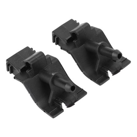 2 stk. forrude sprinklermundstykke 85381 30110 ABS Sort Høj styrke Autoreparation