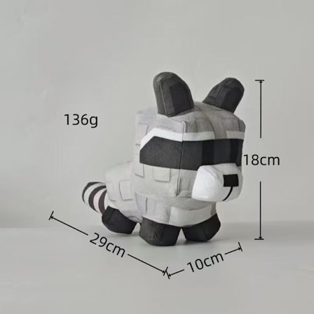 Ny Grow A Garden spilltilbehør: Roblox Nine-Tailed Fox plysjleketøy/dukke