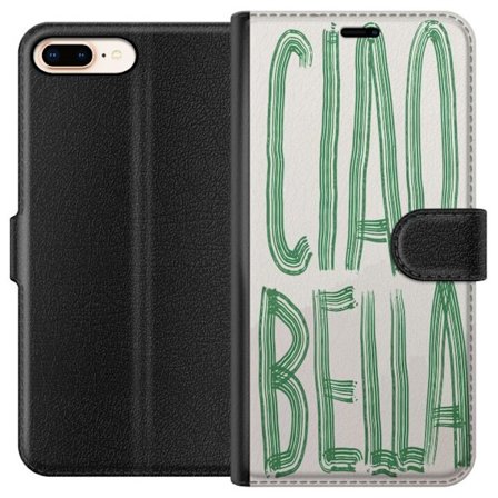 Kompatibelt Plånboksfodral till Apple Apple iPhone 8 Plus Ciao Bella