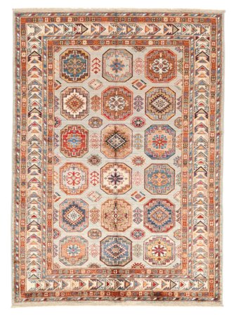 Kazak Ariana Rug 153X212 Brown/Beige Wool, Afghanistan