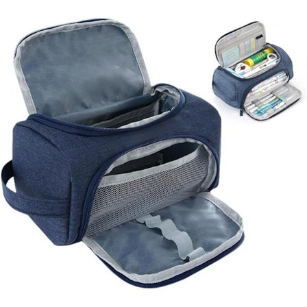 Stilfuldt penalhus med rum, multifunktionelt penalhus, penalhus / penal - Stor kapacitet til skole og kontor