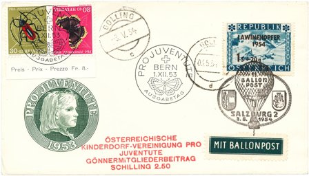 Schweiz 1953 - MICHEL 590/591 - Stemplet