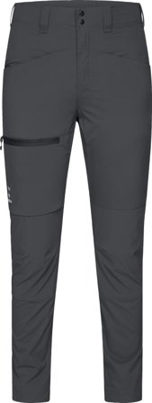 Haglöfs Women's Lite Slim Pant Women hiking trousers Grey 40 Regular