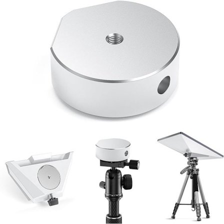 Til Starlink Mini Tripod Adapter - 20 Gevind, kompatibel med standard 1/4 tomme stativer - kræver original rør-adapter til brug.