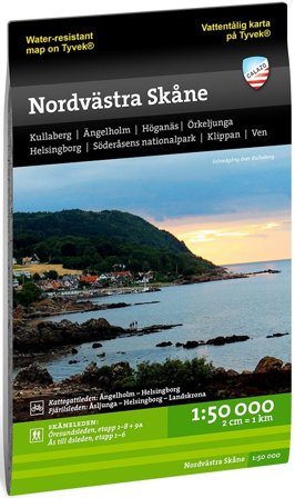 Calazo Nordvästra Skåne 1:50 000