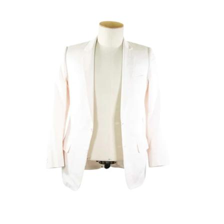 Dior Vintage, Pre-owned Cottonouterwear Wit, unisex, Maat:M,Katoen