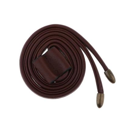 1/2 läder dragsko ersättningsrem för Bucket Bag Handväska Coffee 1Set