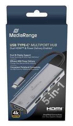 MediaRange Interface Hub Usb Type-C 480