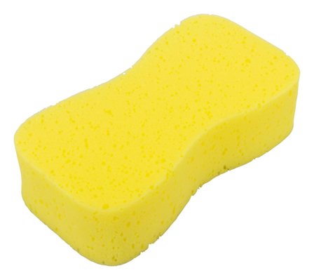PELA 519781 Tvättsvamp gul, utan schampo, Verkstad & fordon
