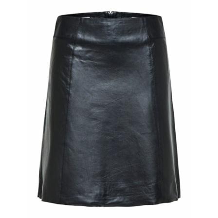 Selected Femme, New Ibi Skirt Zwart, Dames, Maat:M