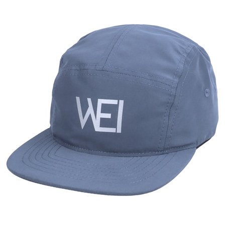 Wei - Woah Flat Blue/Reflective 5-Panel 5panel Blue Cap - @ Hatstore