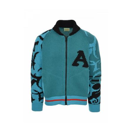 Aries Knitwear , Blauw , Heren , Maat: L Vesten
