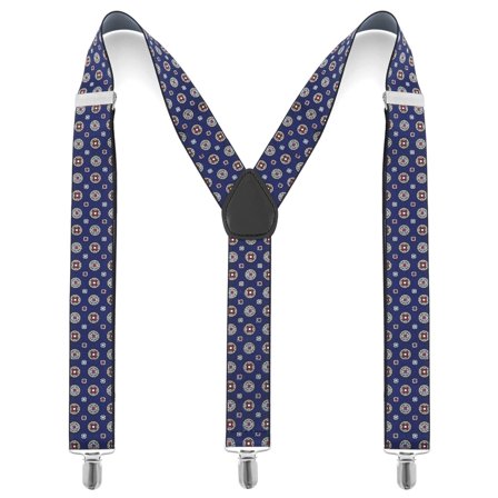 Seler med Rosevinduer til mænd - Clip-on seler