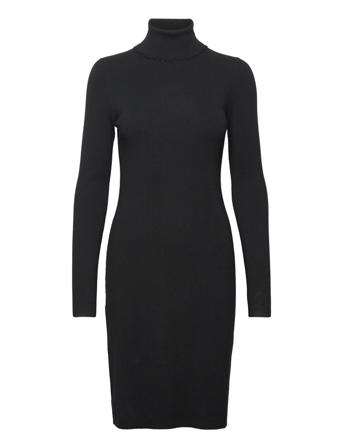 Monica Dress Dresses Knitted Dresses Svart Filippa K
