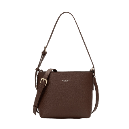 Carlheim Handväska Läder Selma Handväskor Dam Brun ONESIZE