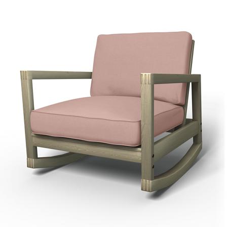 IKEA - Lillberg Rocking Chair Cover, Blush, Linen - Bemz