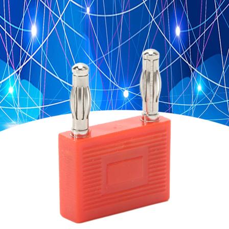 5 kpl Kaksoisrivin Banaani-liittimet Nikkelill P llystetyst Kuparista 2-tieinen Kaksoisbanaani-liitin Kaiutinjohdoille Punainen