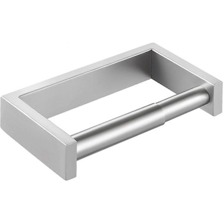 Toiletpapirholder Vægmonteret, Fjederbelastet Toiletpapirholder SUS304 Rustfrit Stål Børstet Finish