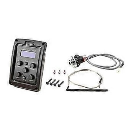 Pickup Stämmare Volymkontroll Pickuper Akustisk Gitarr Förförstärkare EQ Equalizer