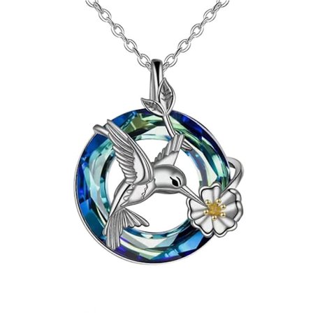 Metallfågel Enkellagershalsband Enkel Djur Nyckelbenskedja