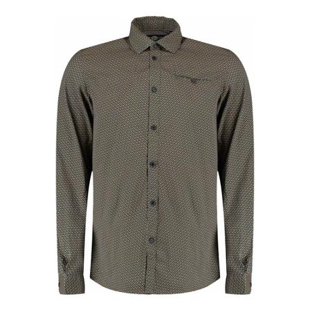 Petrol Heren overhemd , Geel , Heren , Maat: 3XL