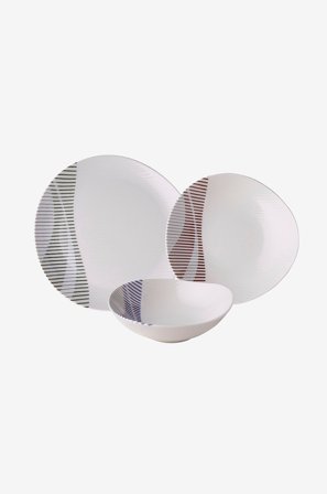 Hermia - Middagssæt - Marco (24 dele) - Flerfarvet - Servicesæt - Fra Homeroom