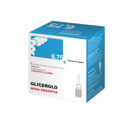 Glicerolo Nova Argentia 6 Microclismi 6,75g