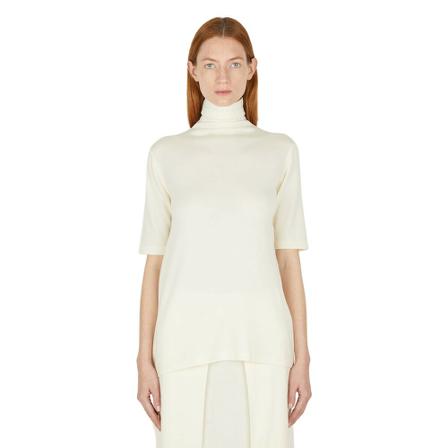 Jil Sander - Polotröjor - Beige - Dam - Storlek: S, Dam, Storlek: S