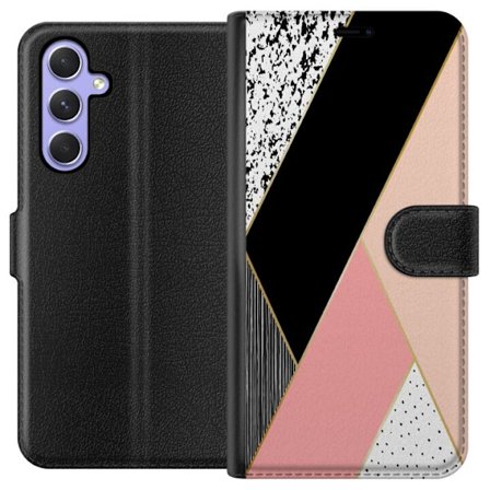 Kompatibelt Lommeboketui til Samsung Galaxy A54 Mønster