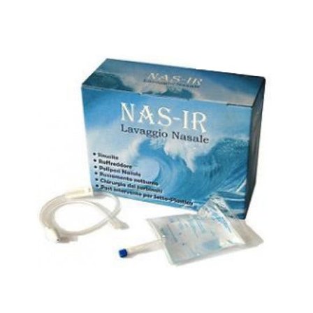 Nasir Doccia Nasale Con Soluzione Fisiologica Isotonica 10 Sacche