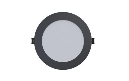 SYNERGY Ultra Slim LED Panel Light V6 9W dual white (CCT) Schwarz