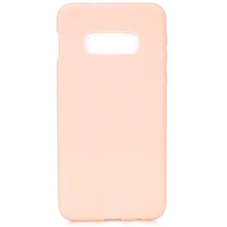 Skyddande Silikonskal NKOBEE - Samsung Galaxy S10E Ljusrosa
