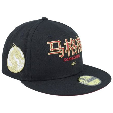New Era - Svart fitted Keps - Zhang Weili 59FIFTY Ufcmma Black Fitted @ Hatstore