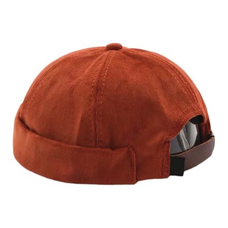 Beanie Justerbar Herre Dame Casual Vintage Skyggeløs Hat Cord