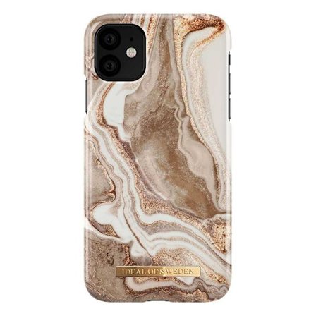 iDeal Of Sweden Fashion Skal för iPhone 11 & XR - Golden Sand Marble