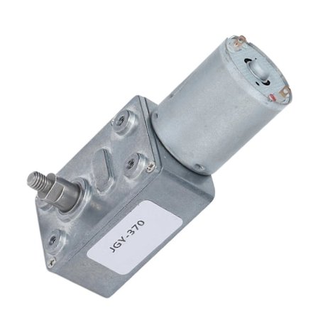 DC12V Snäckväxelmotor Självlåsande Reversibla Hastighetsreducerande Motorer med 8mm Axel JGY?370 66RPM