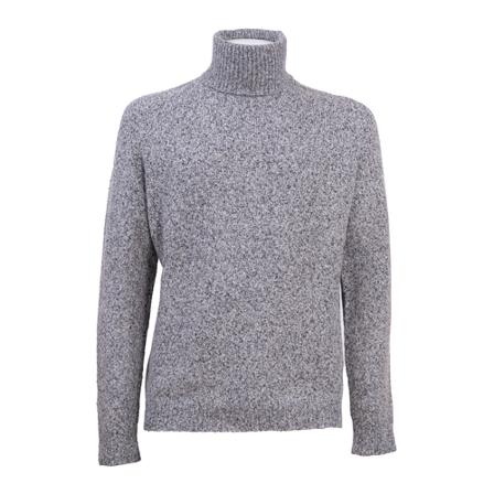 Roberto Collina, Turtlenecks Grijs, Heren, Maat:L