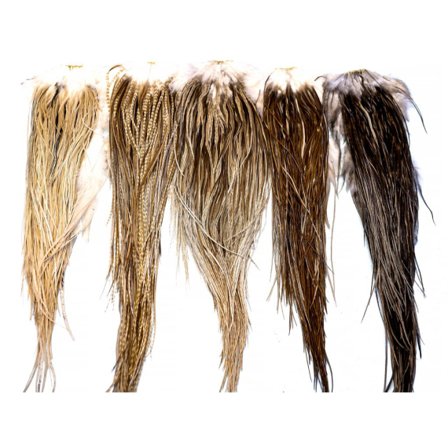 Whiting Heritage Hackle Saddle - Dun Variant