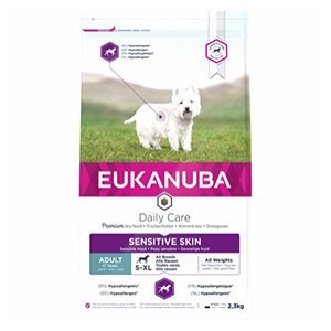 Eukanuba DailyCare Adult Dog, Sensitive Skin, All Breeds
