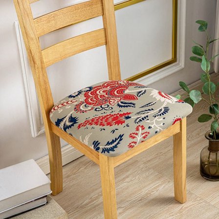 Spisestolesædebetræk Julestolepudebetræk 5 5