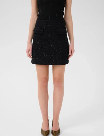 Gestuz Gzkeiko Mw Mini Skirt - Black - 38