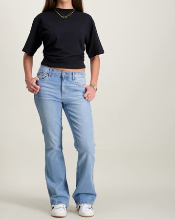 LMTD NLFTARIANNE DNM NW BOOTCUT PANT Blå Jeans Jente - Kids Brand Store