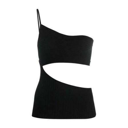 Andrea Adamo Sleeveless Tops Sort, Dame