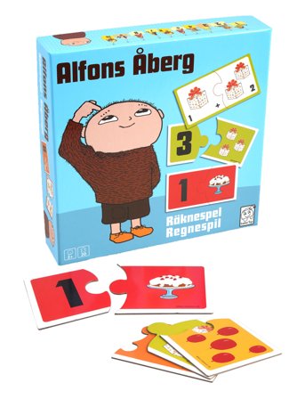 Alfons Åberg - Learning Game - Fun With Math Patterned Barbo Toys