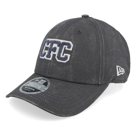 New Era - Grå adjustable Keps - Collegiate 9FORTY Dark Grey Adjustable @ Hatstore
